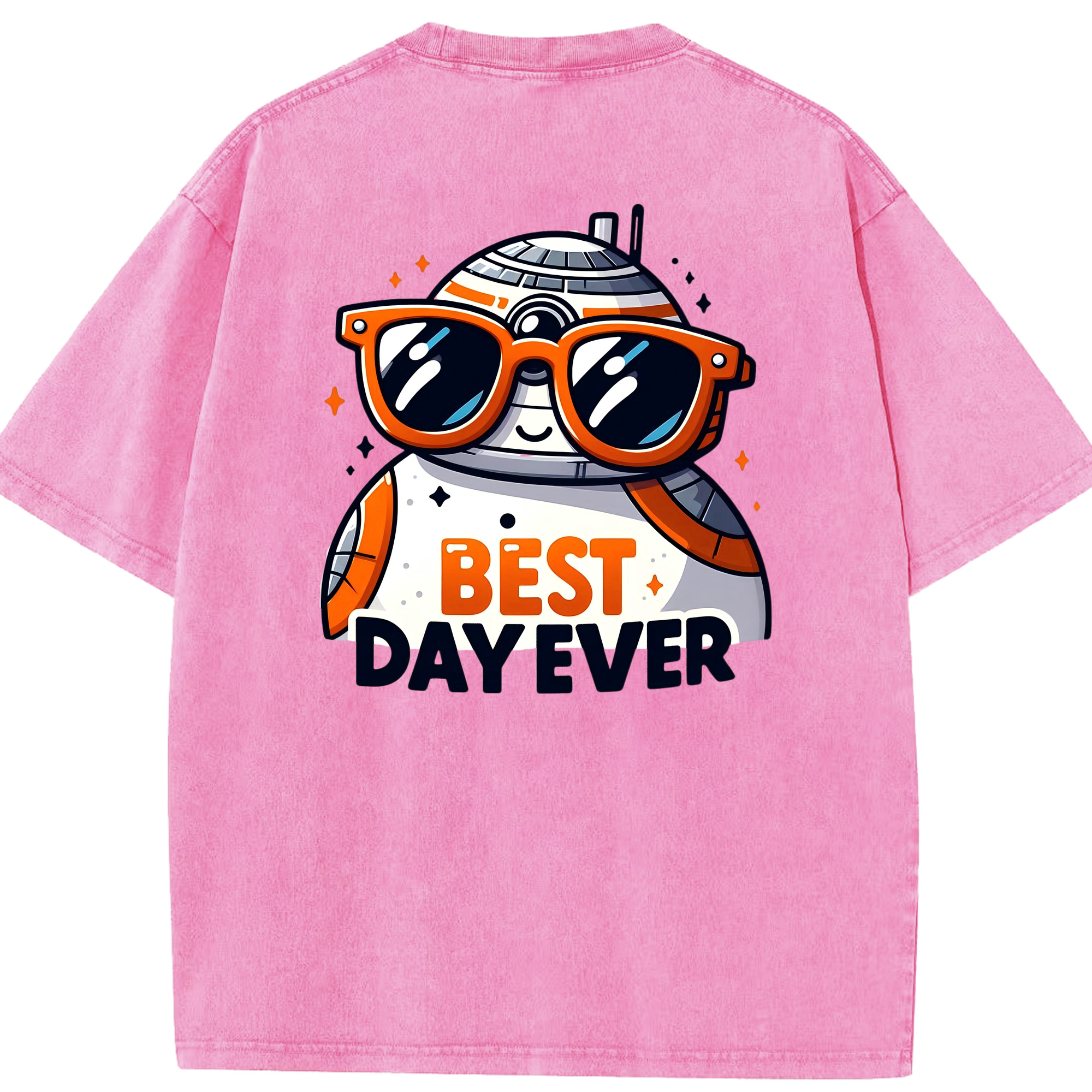 （画像用） スター・ウォーズ Star Wars 綿100% ヴィンテージ風 半袖Tシャツ（背面プリント）